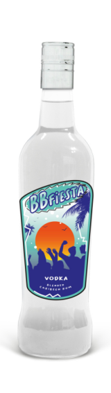 El Vodka BBFIESTA es una bebida destilada perfecta para pasar unas noches inolvidables
